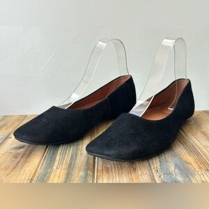 Gentle Souls by Kenneth Cole Eugene Travel Ballet Black Flats Women's Size 8.5